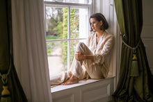 Load image into Gallery viewer, Champagne Silk Pyjamas