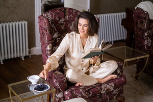 Champagne Silk Pyjamas