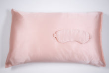 Load image into Gallery viewer, Silk Pillowcase &amp; Silk Eye Mask