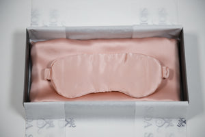 Silk Pillowcase & Silk Eye Mask